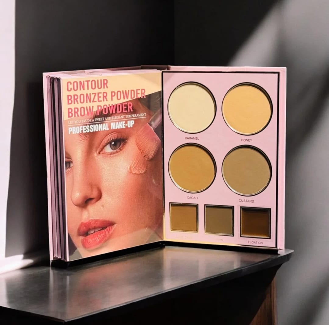 Huda Moji 5 Pages All In ONe Makeup Kit Book Palette